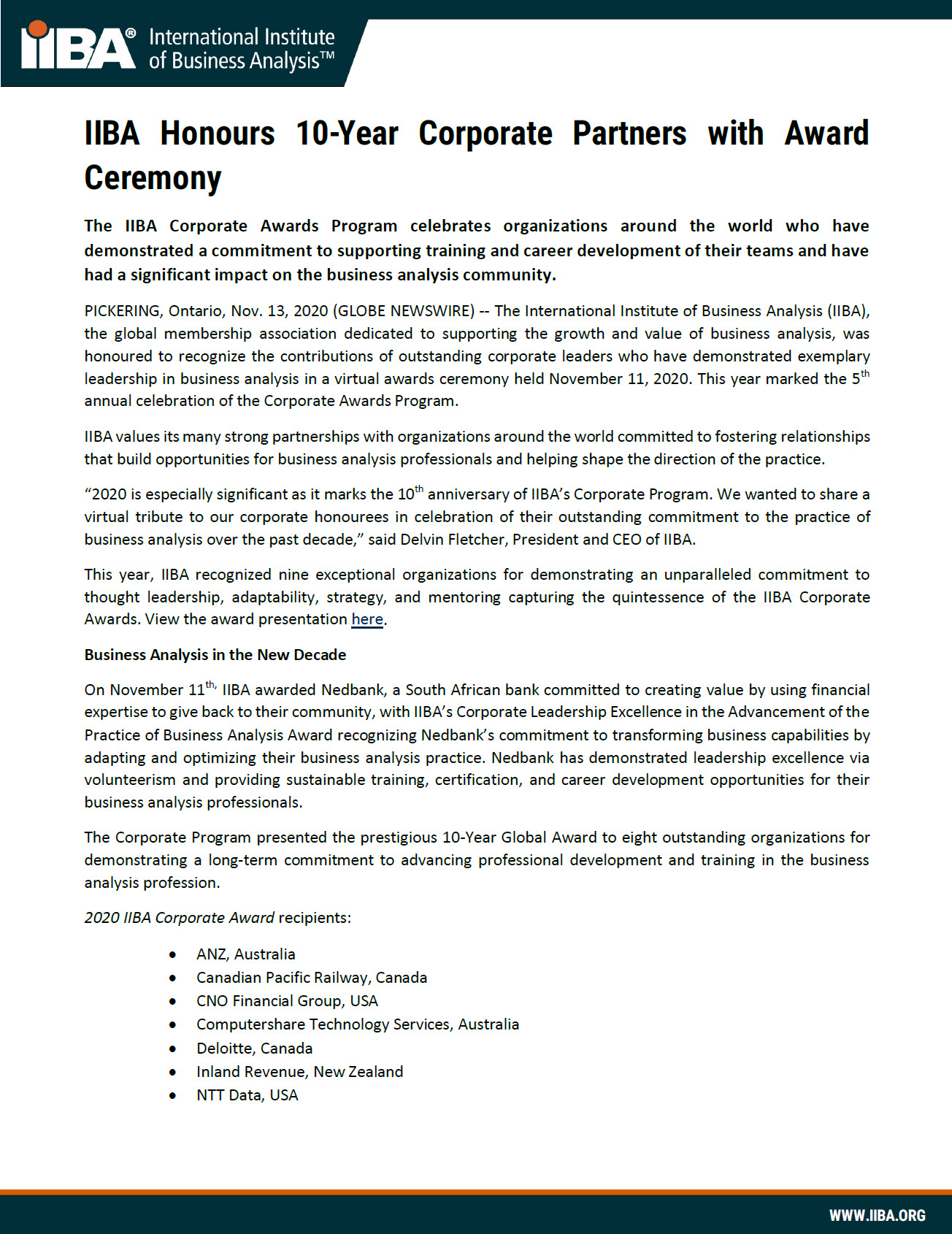 IIBA Honours 10-Year Corporate Partners with Award Ceremony.jpg